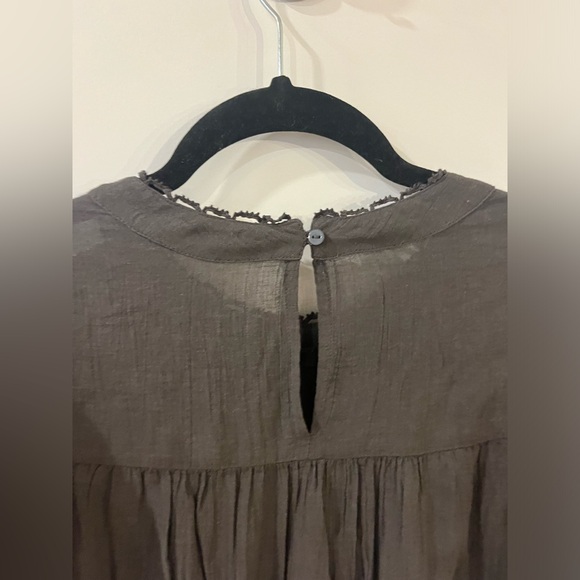 NWOT Mango Ruffled Lace top, Small - Picture 8 of 10